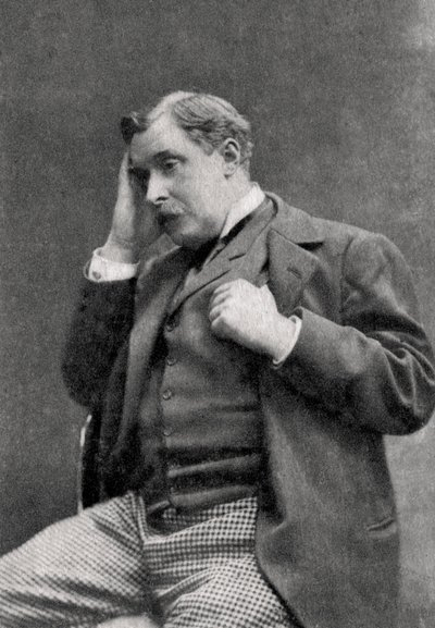 Alphonse Allais, French writer and humourist, 1895 by Unbekannt