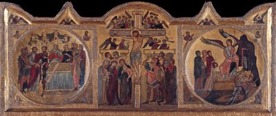 Altarpiece with Crucifixion from Soest by Unbekannt