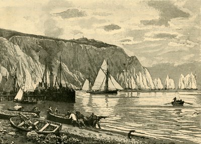 Alum Bay, 1898 by Unbekannt