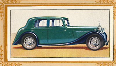 Alvis Silver Eagle Saloon, c1936 by Unbekannt