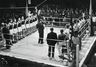 Amateur boxing competition between Germany and Poland, 1936 by Unbekannt