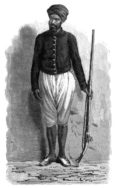An Arab Soldier of Tunis by Unbekannt