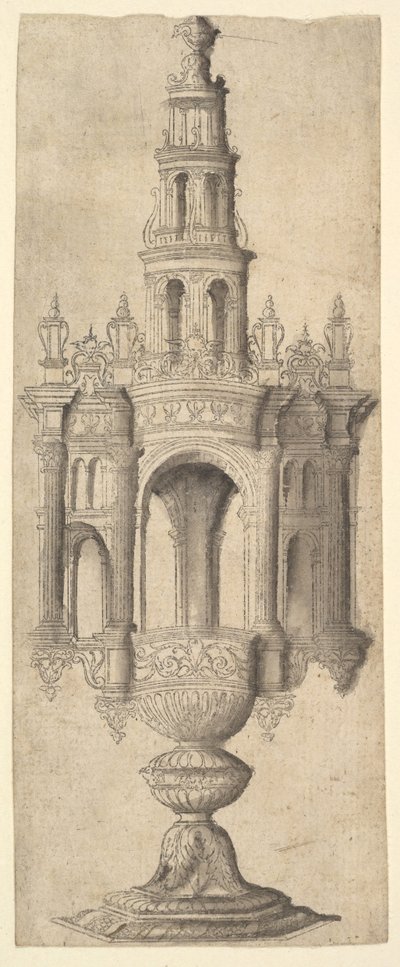 An Architectural Monstrance, ca. 1530-40 by Unbekannt