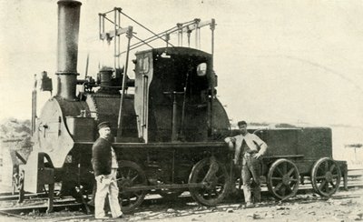 An Early Colliery Locomotive by Unbekannt