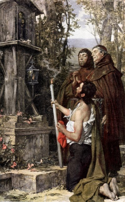 An Offering, 1889 by Unbekannt