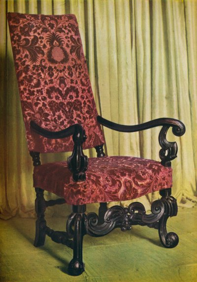 An Upholstered Arm Chair by Unbekannt
