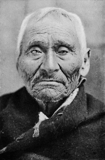 An Aged Tlingit Indian of Alaska by Unbekannt