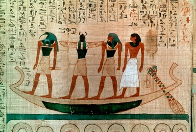 Ancient Egyptian Papyrus by Unbekannt