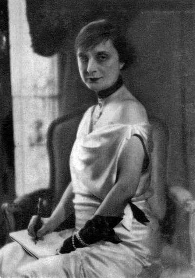 Anna de Noailles, French Author, 1930 by Unbekannt
