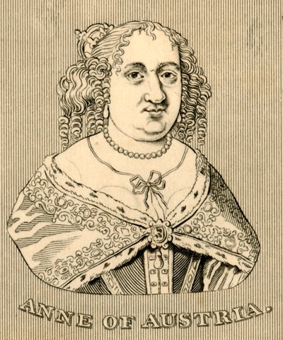 Anne of Austria, 1601-1666, 1830 by Unbekannt