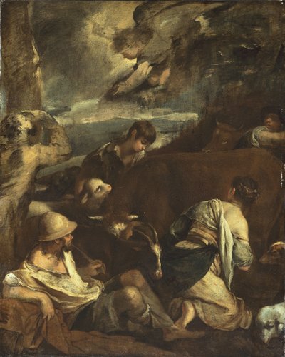 Annunciation to the Shepherds by Unbekannt