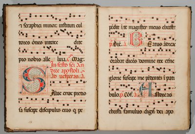 Antiphonary, 1736 by Unbekannt