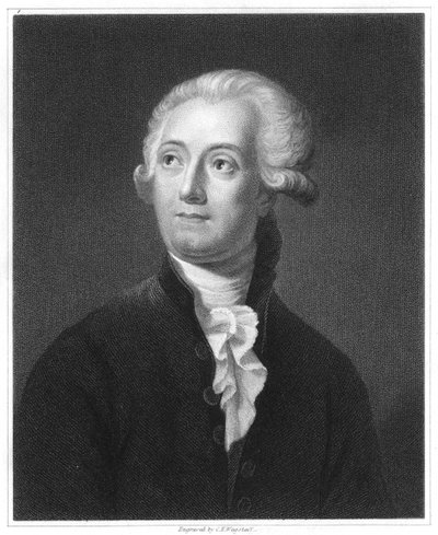 Antoine Laurent Lavoisier, French Chemist, 18th Century, 1835 by Unbekannt