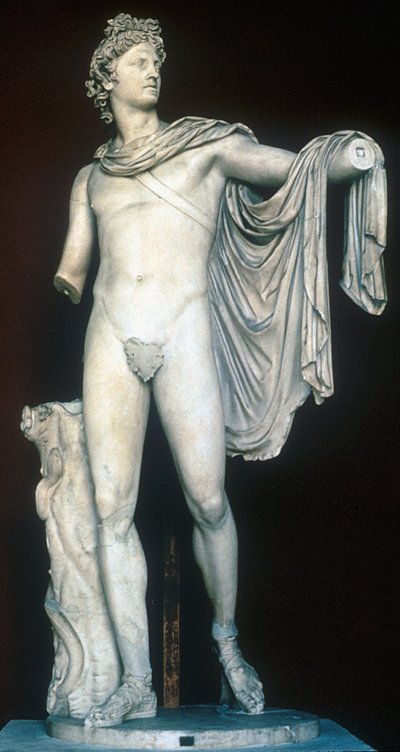 Apollo Belvedere, Ancient Greek Statue, c400-323 BC by Unbekannt