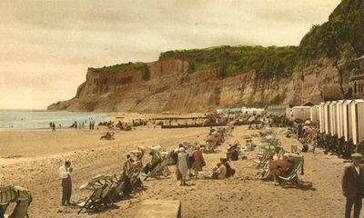 Appley Beach and Cliffs, Shanklin, I.W., 1933 by Unbekannt