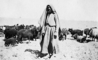 Arab Shepherd, Kazimain Area, Iraq by Unbekannt