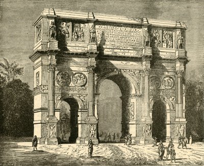 Arch of Constantine by Unbekannt
