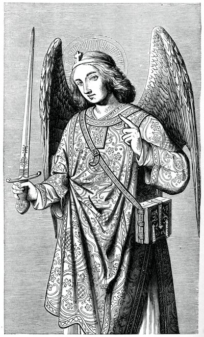 Archangel St Michael, 1870 by Unbekannt
