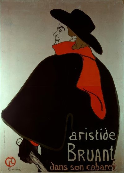 Aristide Bruant in His Cabaret by Unbekannt
