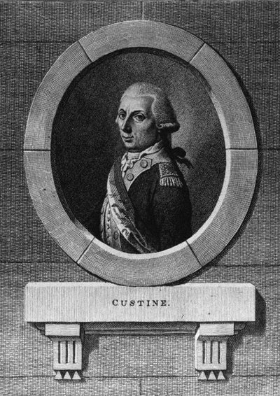 Armand de Custine by Unbekannt