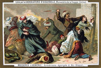 Armenians have their throats cut at Ak-Hissar by Unbekannt