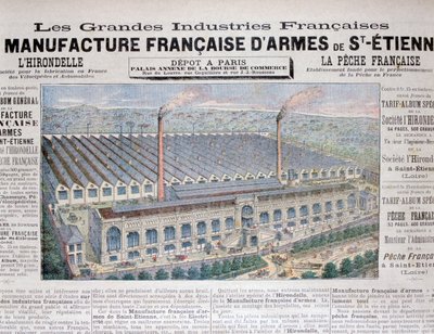 Arms Manufacturing Industry, St Etienne by Unbekannt