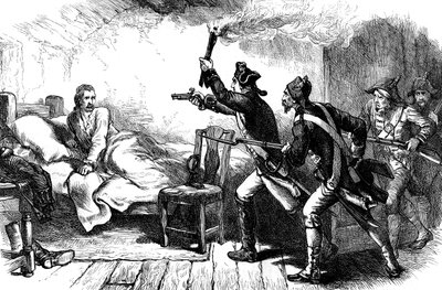 Arrest of General Richard Prescott, 1777 c1880 by Unbekannt