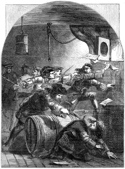 Arrest of Jacobites, 19th Century by Unbekannt