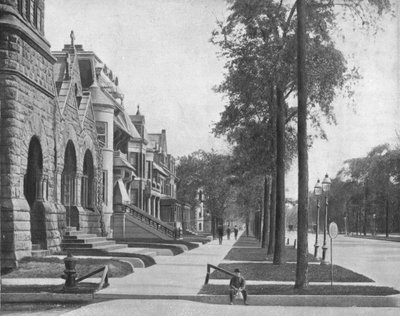 Ashland Avenue, Chicago, Illinois, USA, c1900 by Unbekannt