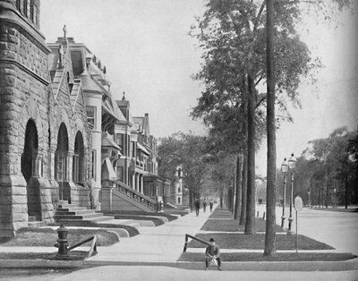 Ashland Avenue, Chicago, c1897 by Unbekannt