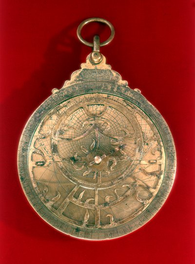 Astrolabe, Arabian navigational instrument by Unbekannt
