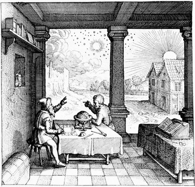 Astrologers Preparing a Horoscope, 1617-1619 by Unbekannt