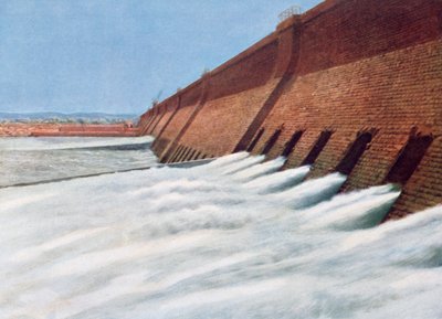Aswan Dam, Egypt by Unbekannt