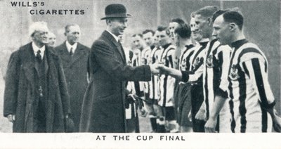 At the Cup Final by Unbekannt