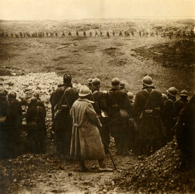 Attack at Douaumont, Northern France, December 1916 by Unbekannt