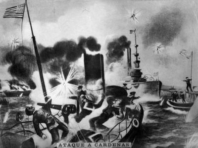 Attack of Cardenas by Unbekannt