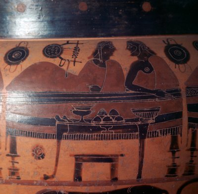 Attic Red-Figure Greek Vase, 6th Century BC by Unbekannt