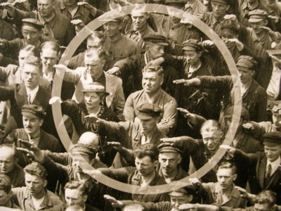 August Landmesser by Unbekannt