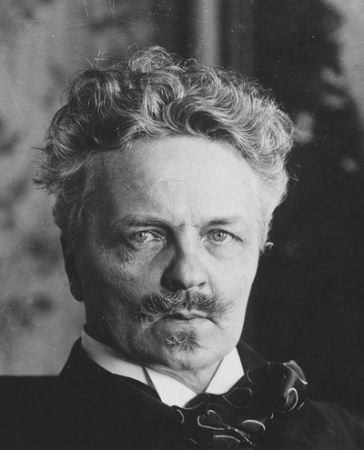 August Strindberg by Unbekannt