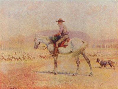 Australian Sheep-Farmer, 1924 by Unbekannt