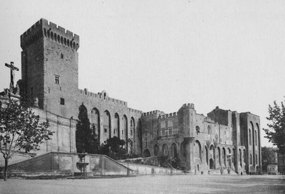 Avignon - Popes Palace by Unbekannt