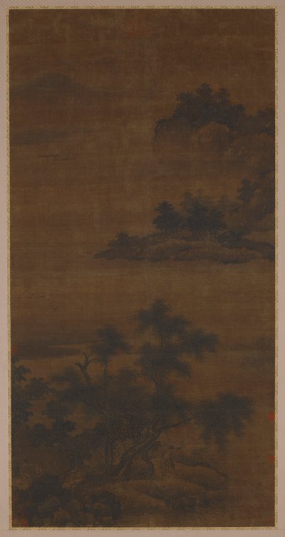 Awaiting the Ferry, Ming Dynasty by Unbekannt