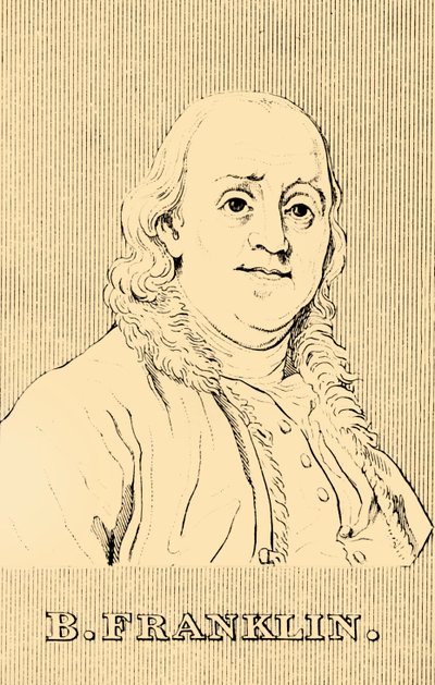 B. Franklin, 1706-1790, 1830 by Unbekannt