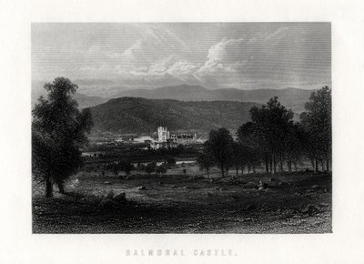 Balmoral Castle, Scotland, 1883 by Unbekannt