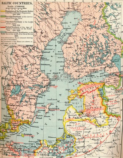 Baltic Countries by Unbekannt