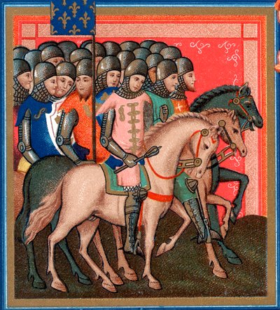 Band of Crusaders Armed and Mounted by Unbekannt