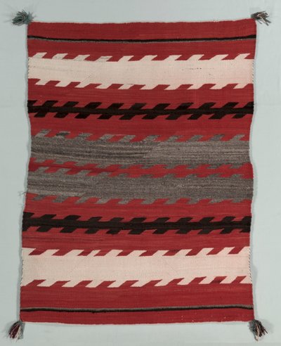 Banded Rug, c. 1890-1900 by Unbekannt