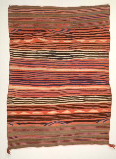 Banded Wearing Blanket diyugi, c1880-1890 by Unbekannt