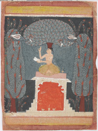 Bangal Ragini from a Ragamala Series by Unbekannt