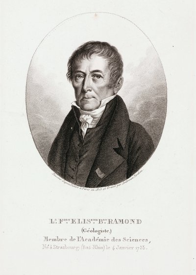 Baron Louis Francois Ramond de Carbonnieres, French Geologist by Unbekannt